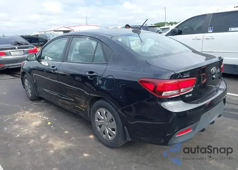 2020 Kia Rio Lx from USA, damaged, VIN 3KPA24AD8LE284237